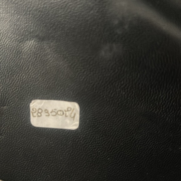 Vintage Chanel bag black leather chain strap - Picture 3 of 13